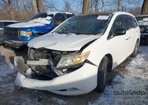 2012 Honda Odyssey Ex-L z USA, uszkodzony, nr VIN 5FNRL5H61CB008828